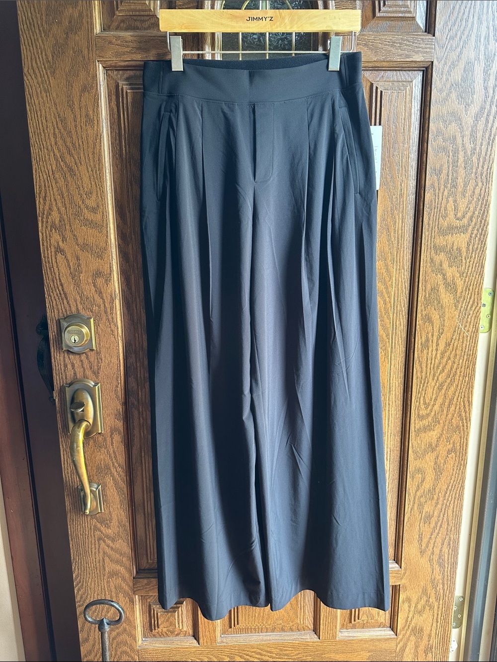 Athleta Wide Leg Brooklyn Heights Black Size MT